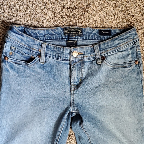 Seven7 flare jeans, size 28 - Picture 2 of 6